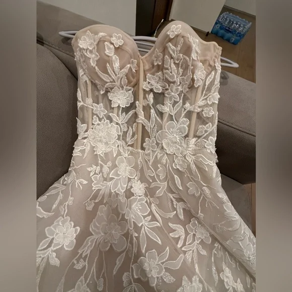 BERTA Wedding Corset Dress 2024 New Collection Sz 42